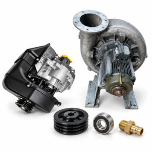 compressor spare parts showcase