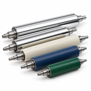 premium hard chrome and rilsan rollers